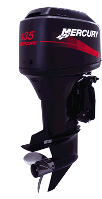 Mercury 135 Saltwater Outboard Engine 