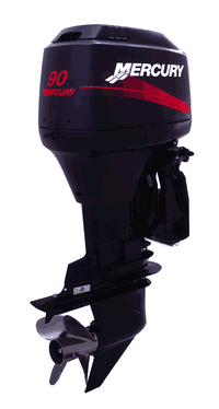 Mercury 90 Saltwater Classic Outboard Engine 